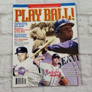 1996 Play Ball Magazine Collectors Edition Celebrating 150 Years of Baseball 90s